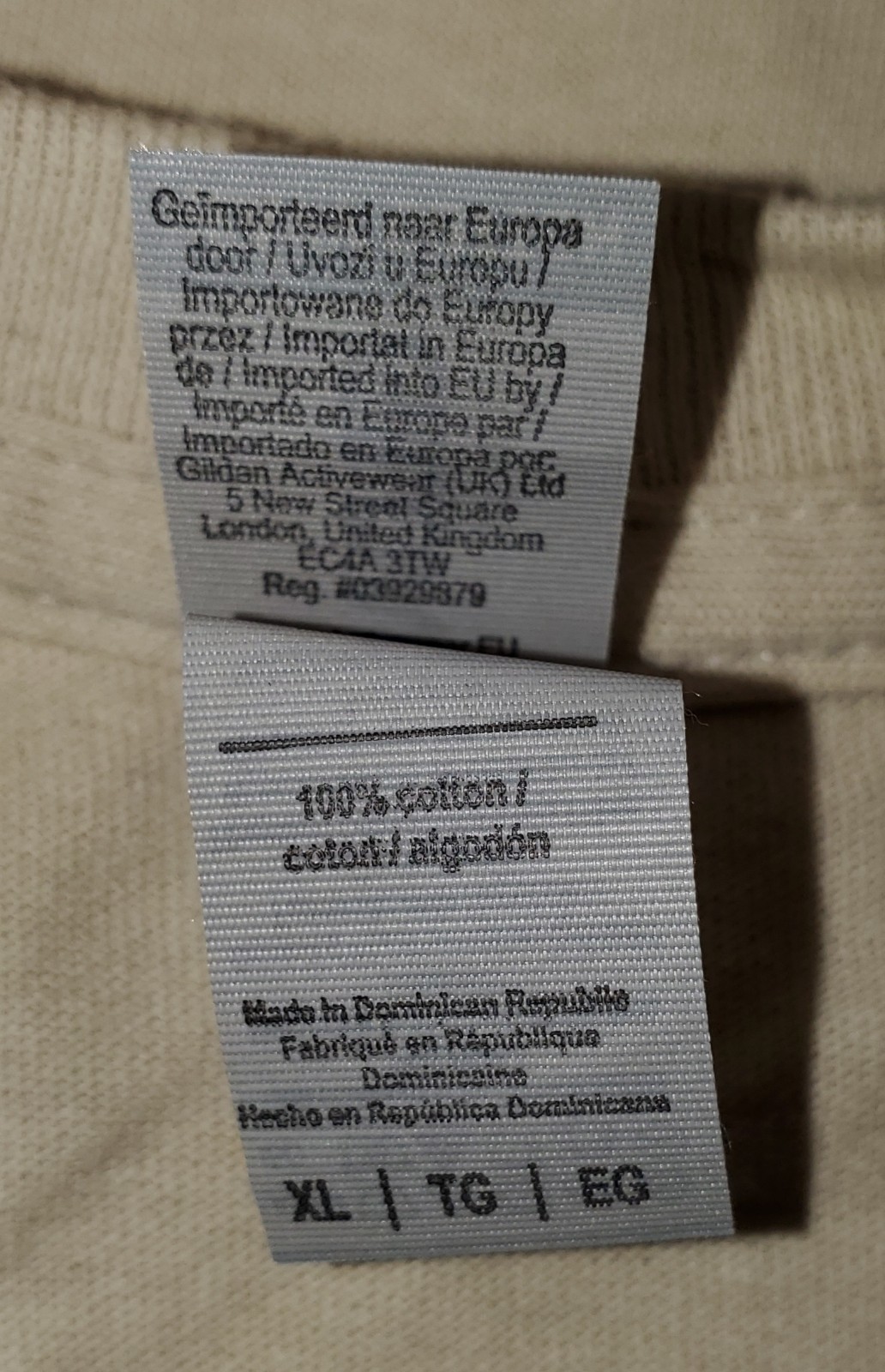 Dreamville The Fade J. Cole Gildan XL Cotton Tan T- Shirt Has Several Spots