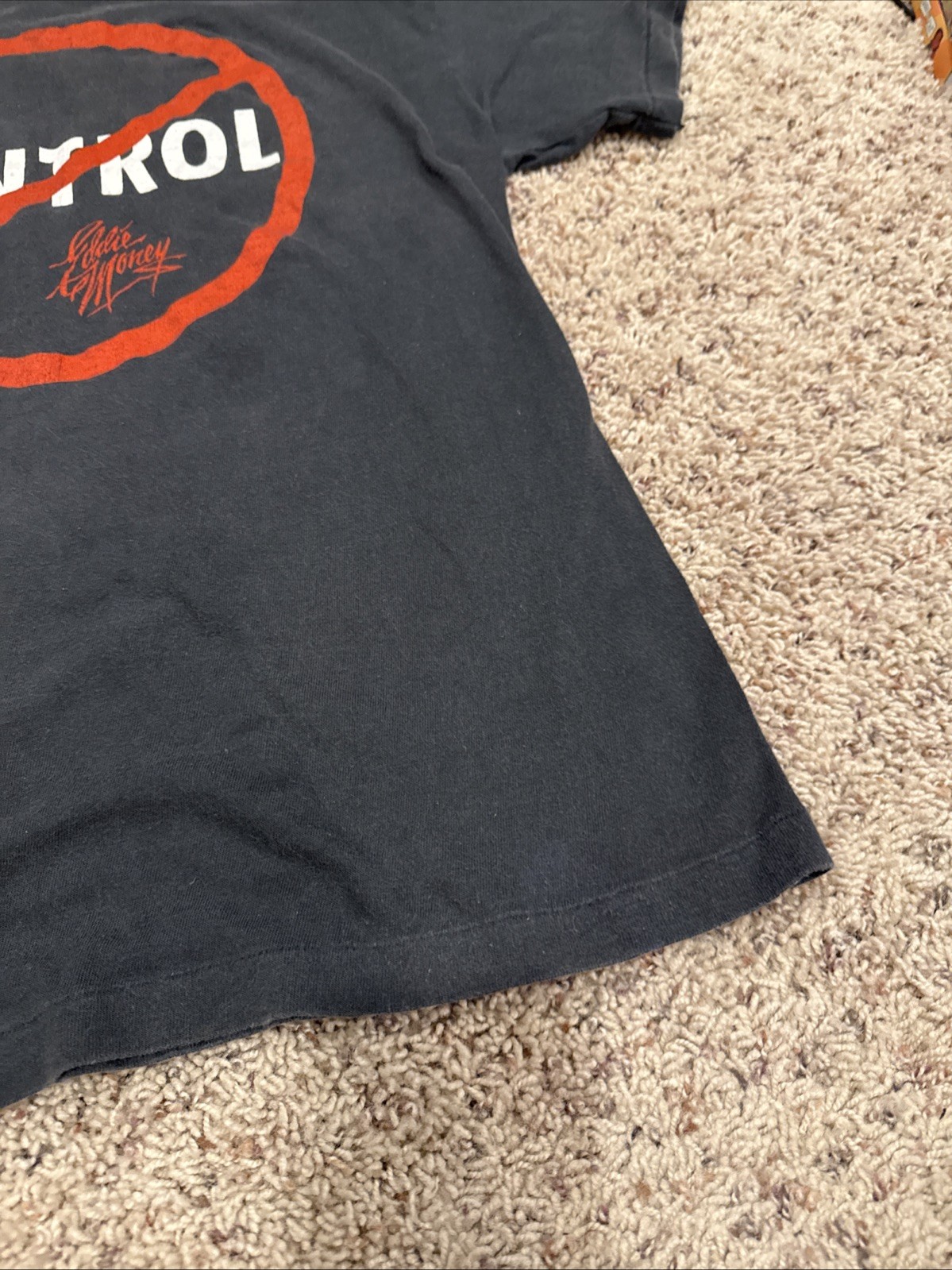 Eddie Money Vintage 86-87 No Control Tour T-shirt Women’s Large L