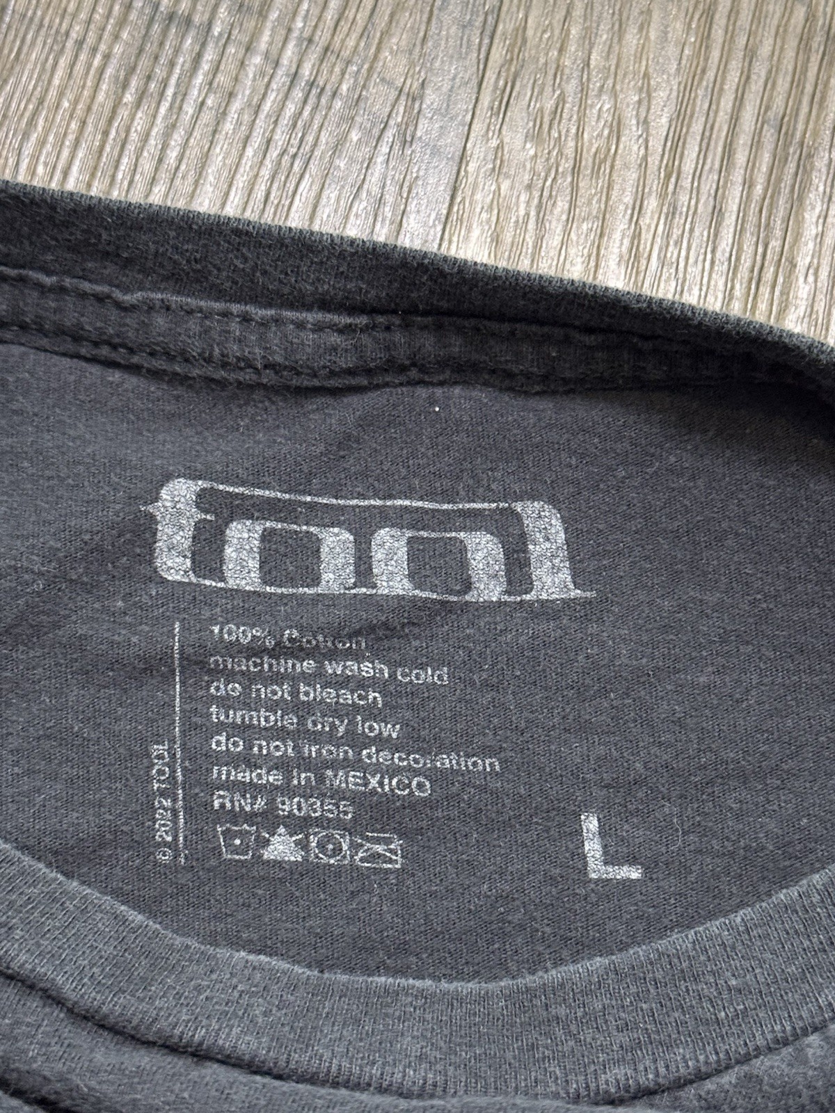 Tool 2021 Spectre Spike Band T-Shirt Sz L Los Angeles California Metal Rock