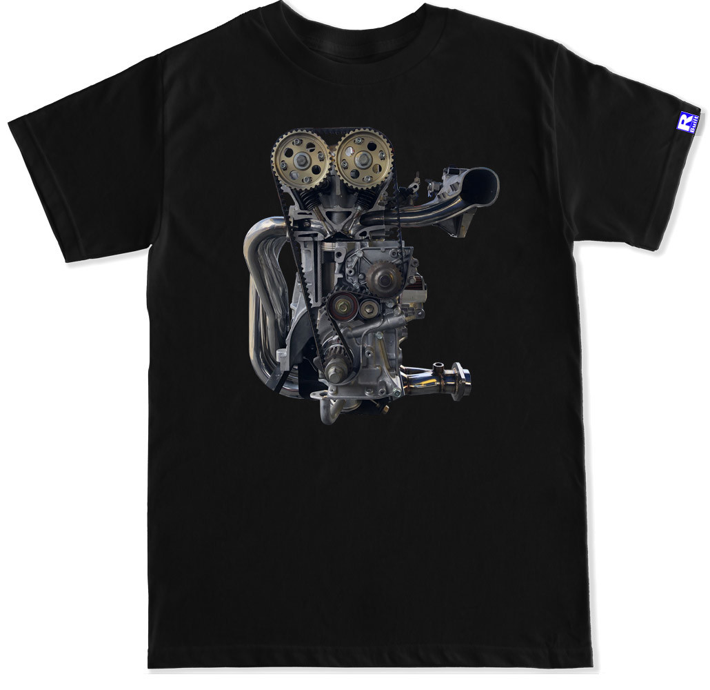 B16 B18 B18C GSR Type R Manifold Pistons Valve Spring headers Motor T SHIRT