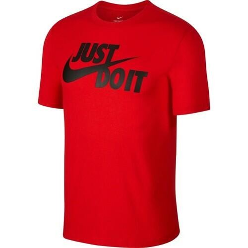 Nike Men’s T-Shirt Sportswear “Just Do It” Short Sleeve Crew Athletic Neck Shirt
