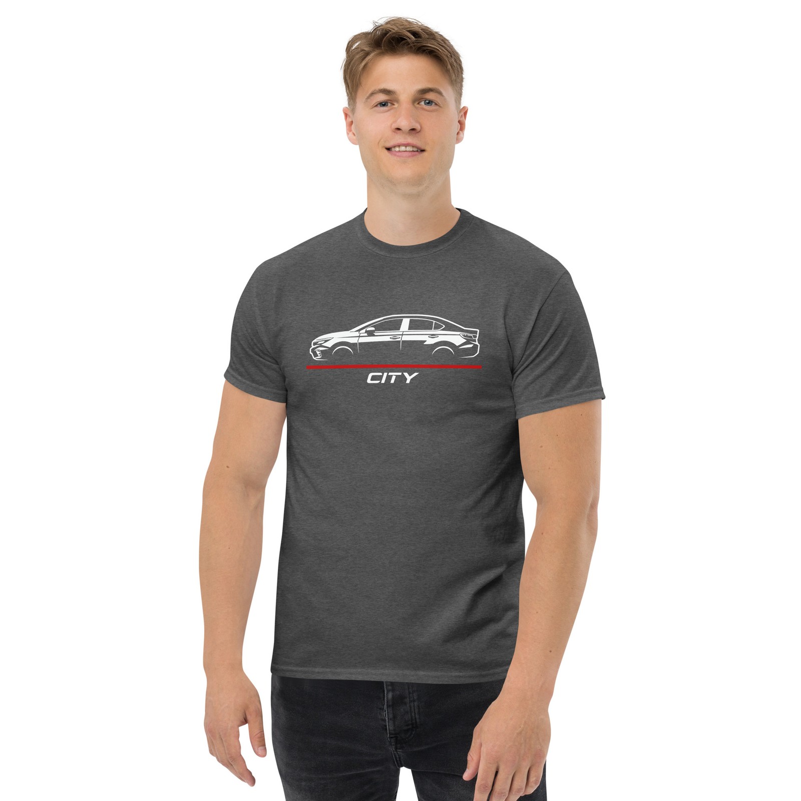 City Retro Turbo Pocket Rocket JDM Custom Graphic Tee T-Shirt Gift