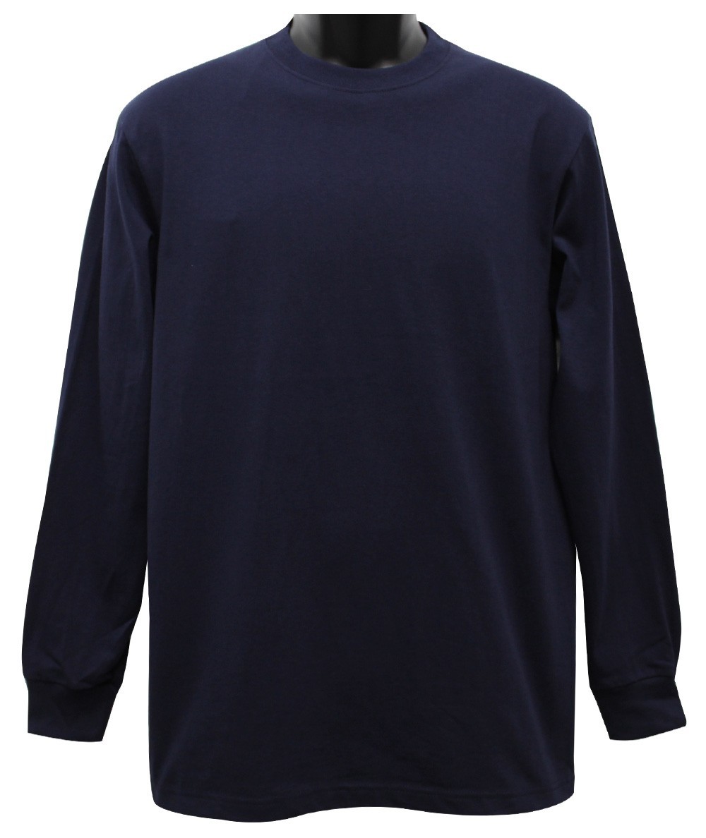 IBS HEAVYWEIGHT T SHIRT BIG MENS LONG SLEEVE 4XL 5XL 6XL