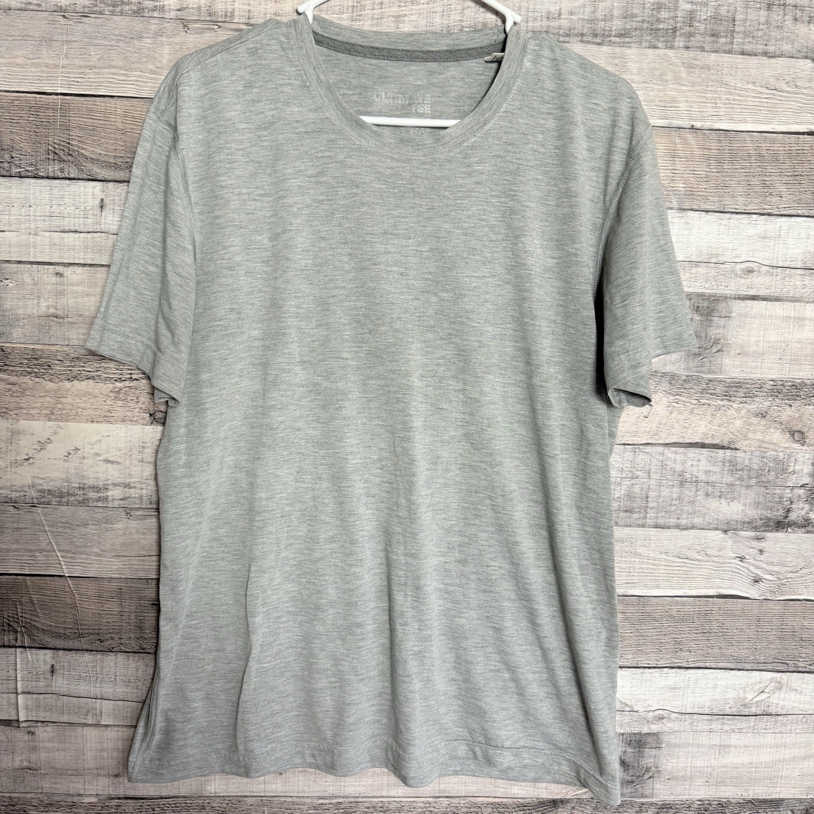 Adidas Ultimate Tee Shirt Men’s Size L Gray Short Sleeve Climalite