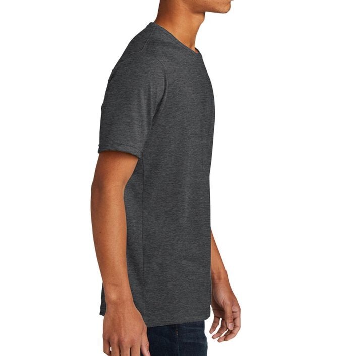 Next Level Apparel Poly-Cotton Crewneck T-shirt-XL