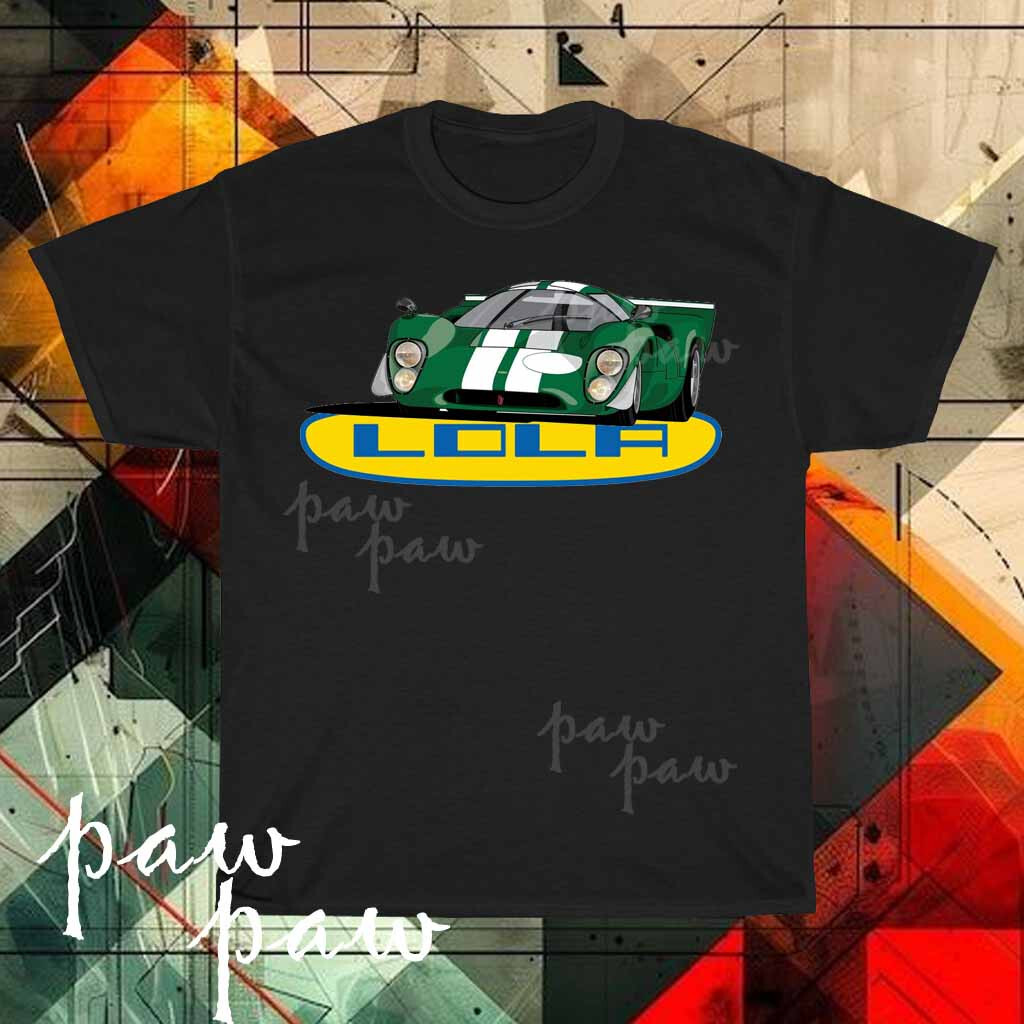 New Lola Racing cars Logo Men’s T-shirt funny size S to 5XL