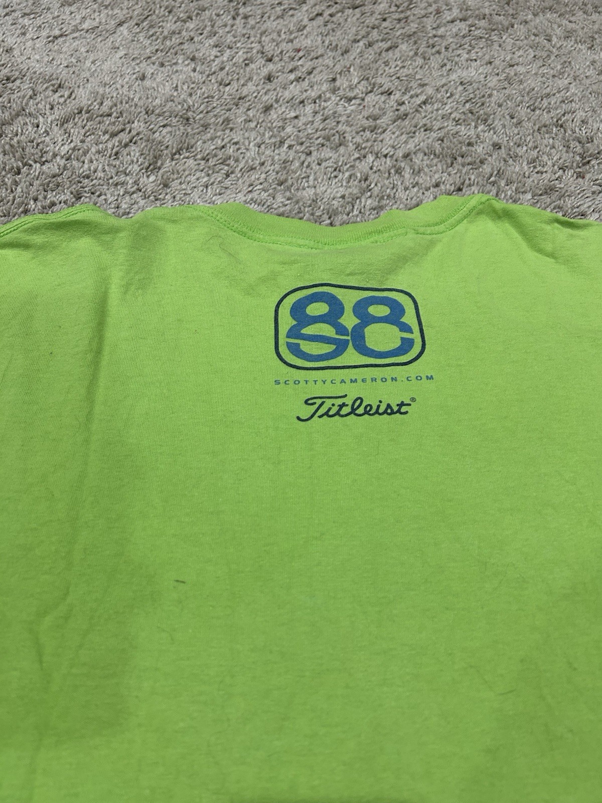 Vintage Scotty Cameron Design Studio Titleist T Shirt Size Large Medinah 2006