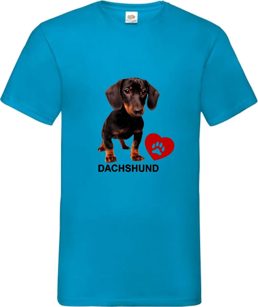 Dachshund Dog Pet Family Friend Novelty T Shirt Various Colours And Sizes