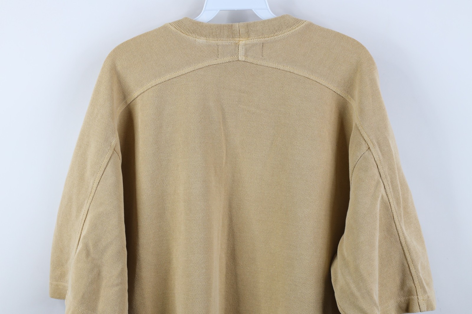 Vtg 90s Orvis Mens Large Faded Baggy Heavy Stonewash Thermal Knit T-Shirt USA