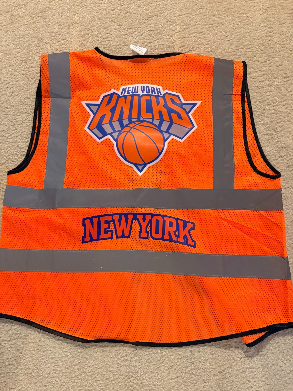 Teams Safety Vest Reflective High Visibility New York