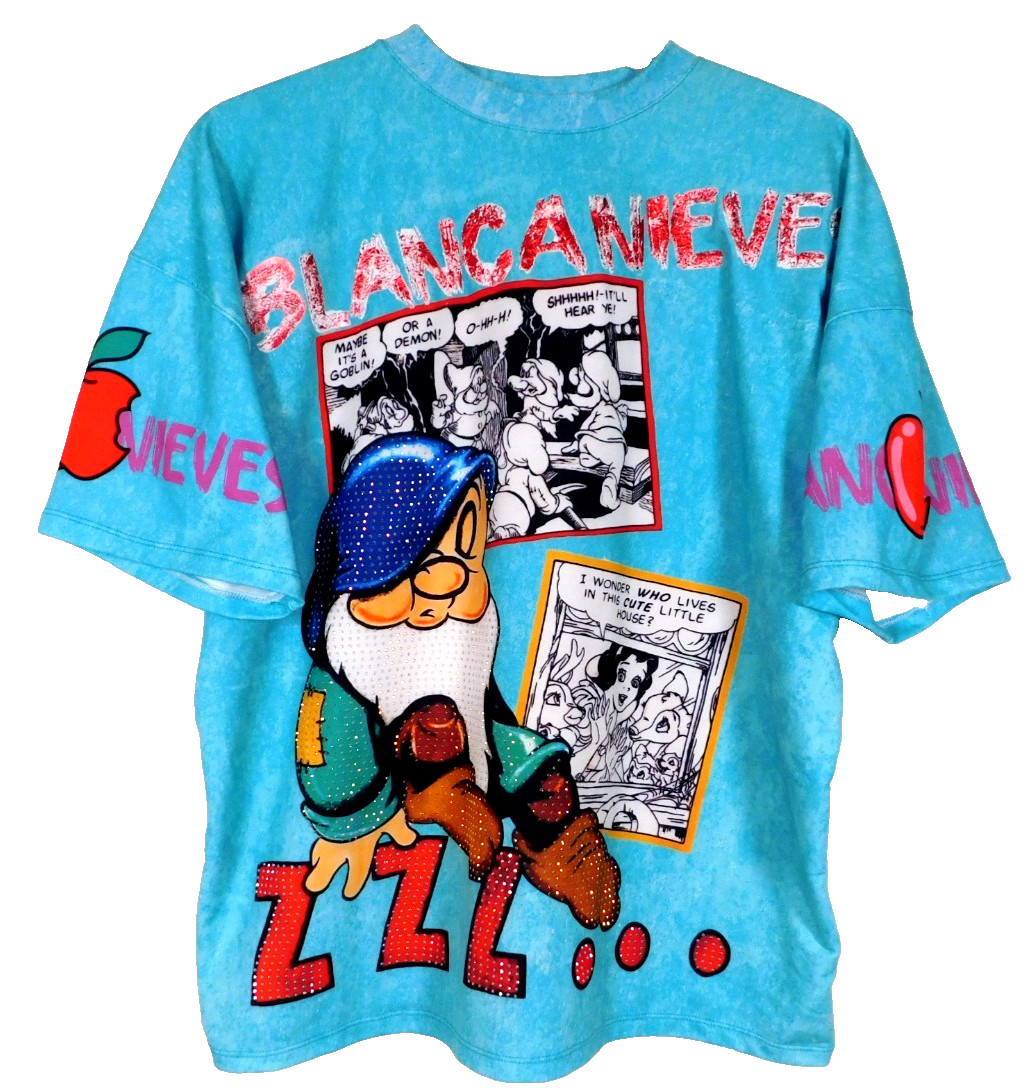 Disney Seven Dwarfs Blancanieves T-Shirt Size XL