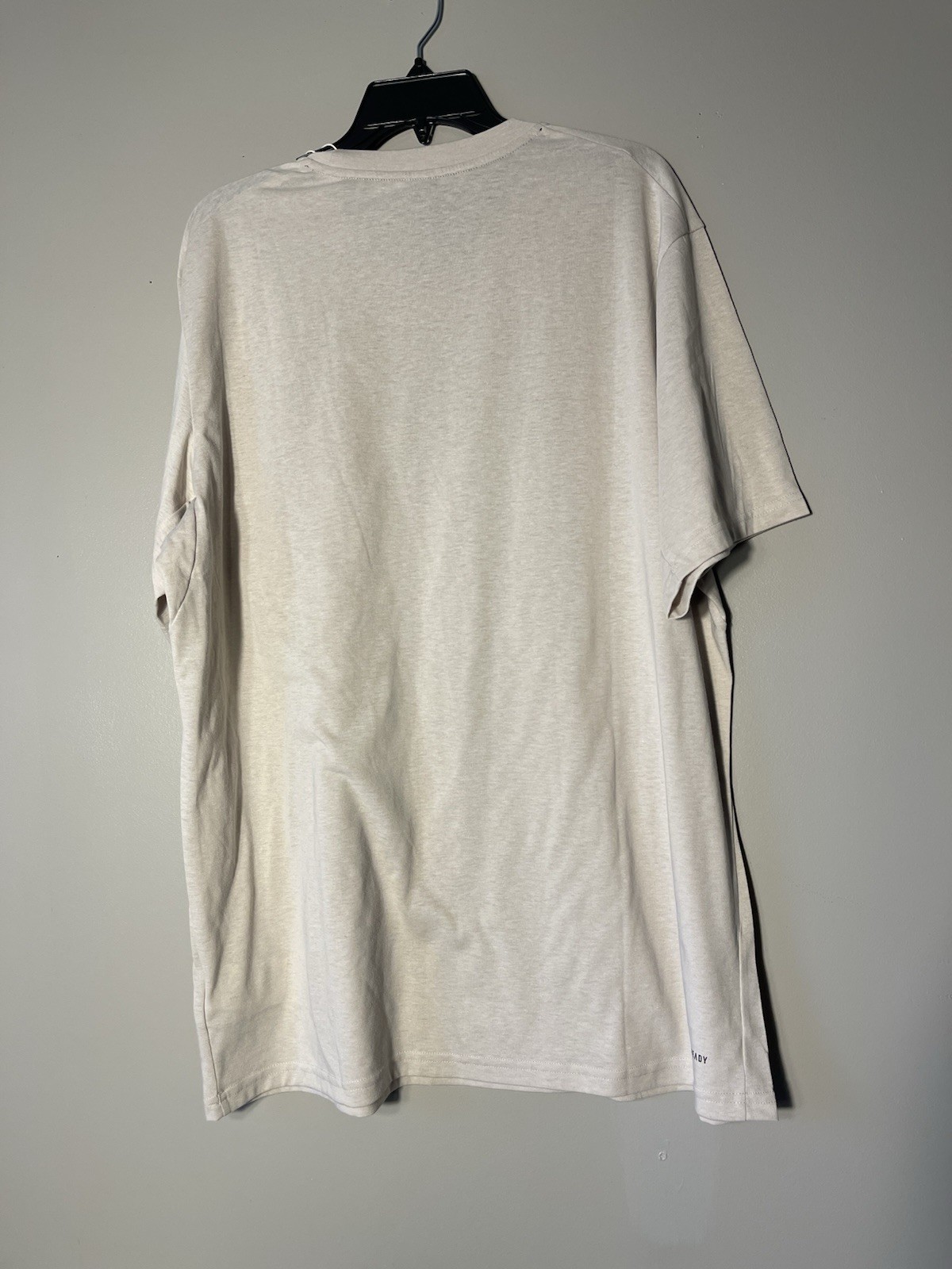 Adidas Sportswear Essentials Men’s Basic T-shirt Beige Size XL New