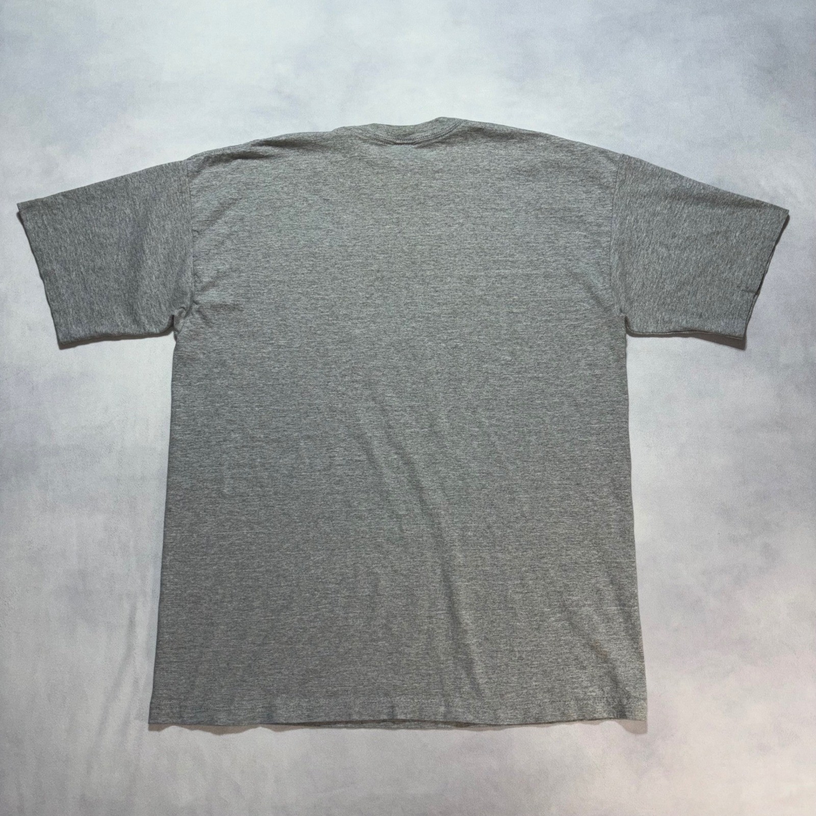 Vintage 90s Denver Broncos T-Shirt Men’s L Gray Riddell NFL Football Made in USA
