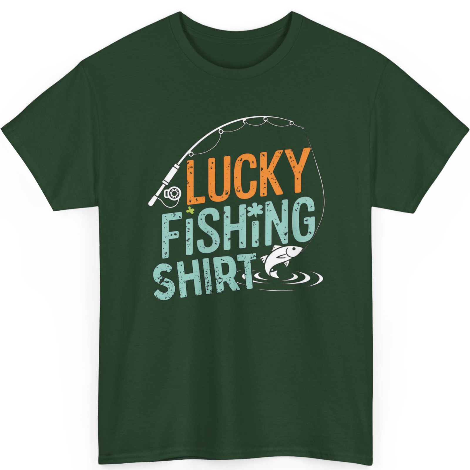 This Is My Lucky Fishing Fisherman’s Favorite Artwork T-Shirt