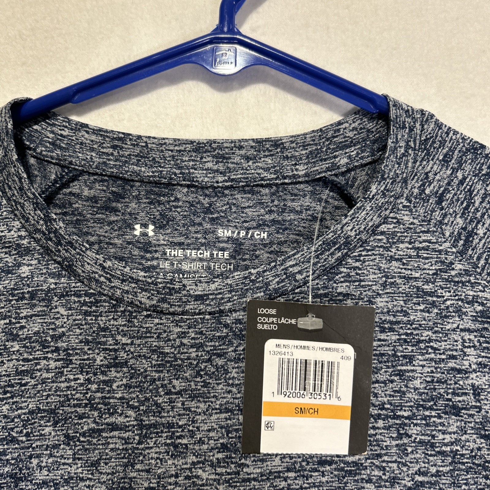 Under Armour Mens Athletic UA Tech 2.0 T-Shirt Short Sleeve 1326413-409 Small