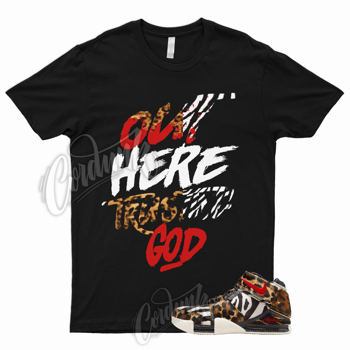 TG T Shirt for Zoom LeBron 2 Beast PE Maple University Red Black Light Bone 1