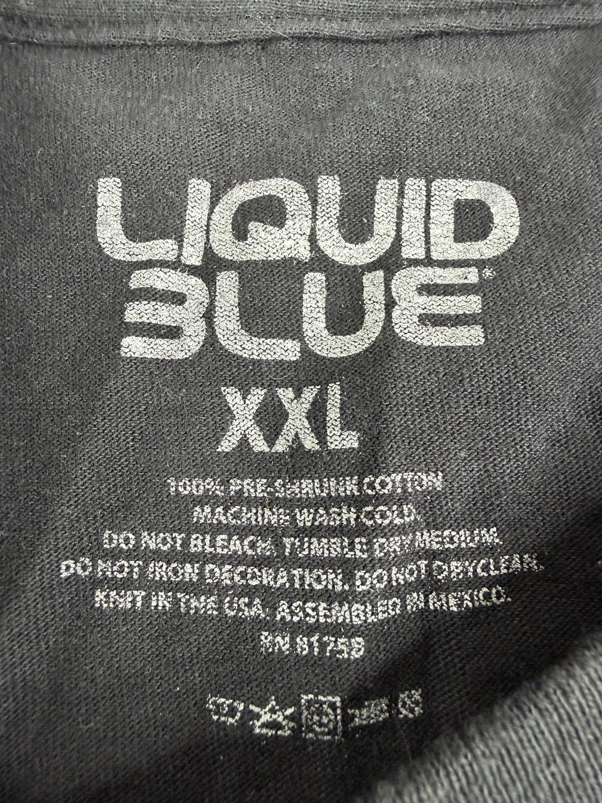 Liquid Blue Eviil Killer Clowns T Shirt All Over Print AOP Horror Y2K Mens 2XL