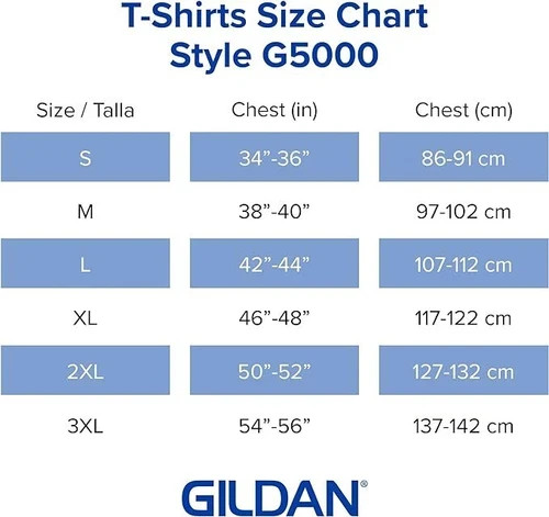 Gildan (5-pack) Bulk Solid Ultra Cotton Short Sleeve Blank Tee T-Shirt S-XL 5000