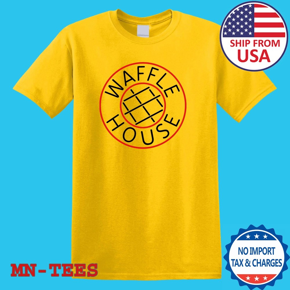 Waffle House Restaurant Yellow Size S-5XL