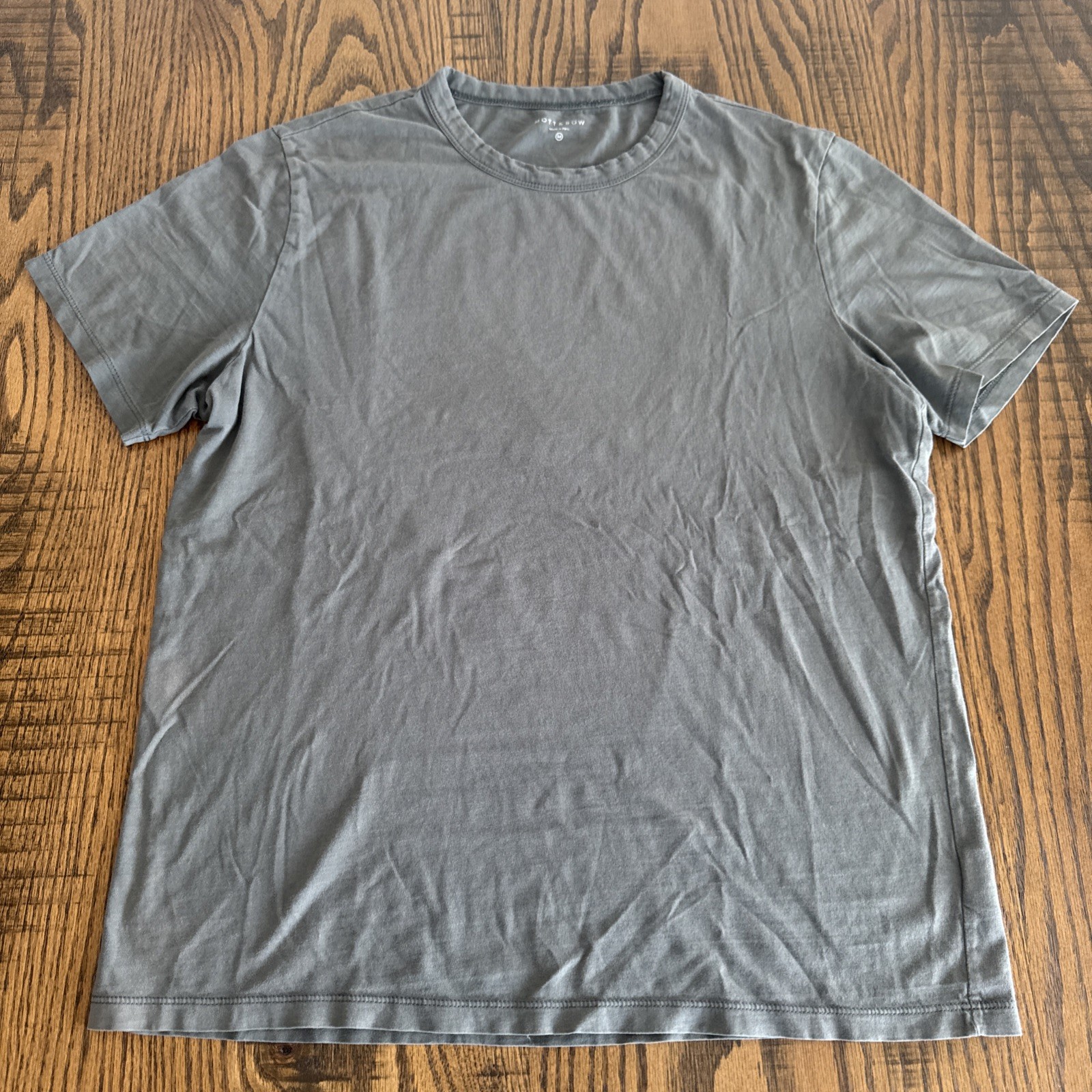 MOTT & BOW Mens Crew Neck T-Shirt Medium Peru Cotton Short Sleeve Lot of 3