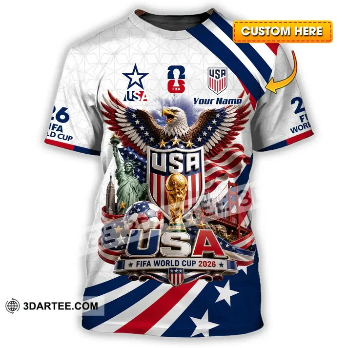 Unisex 3D Shirt – Custom USA World Cup 2026 Shirt VK13785