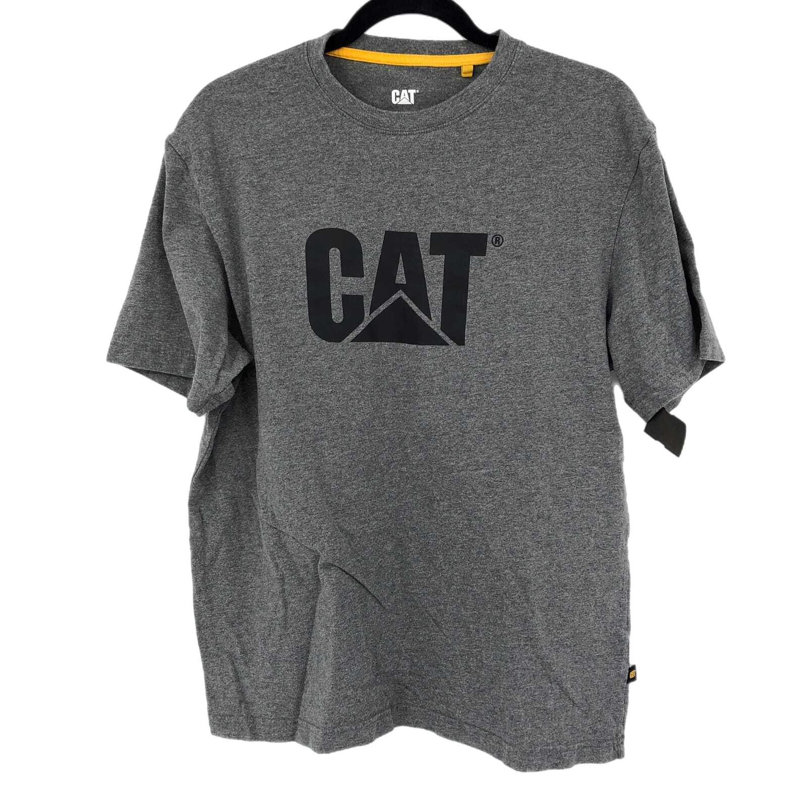CAT Gray Classic Basic T-Shirt | Perfect for Any Occasion
