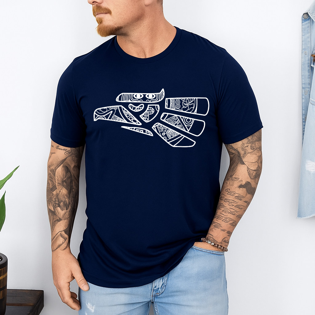 Hecho En Mexico Aztec Calendar Mexican Eagle T-Shirt
