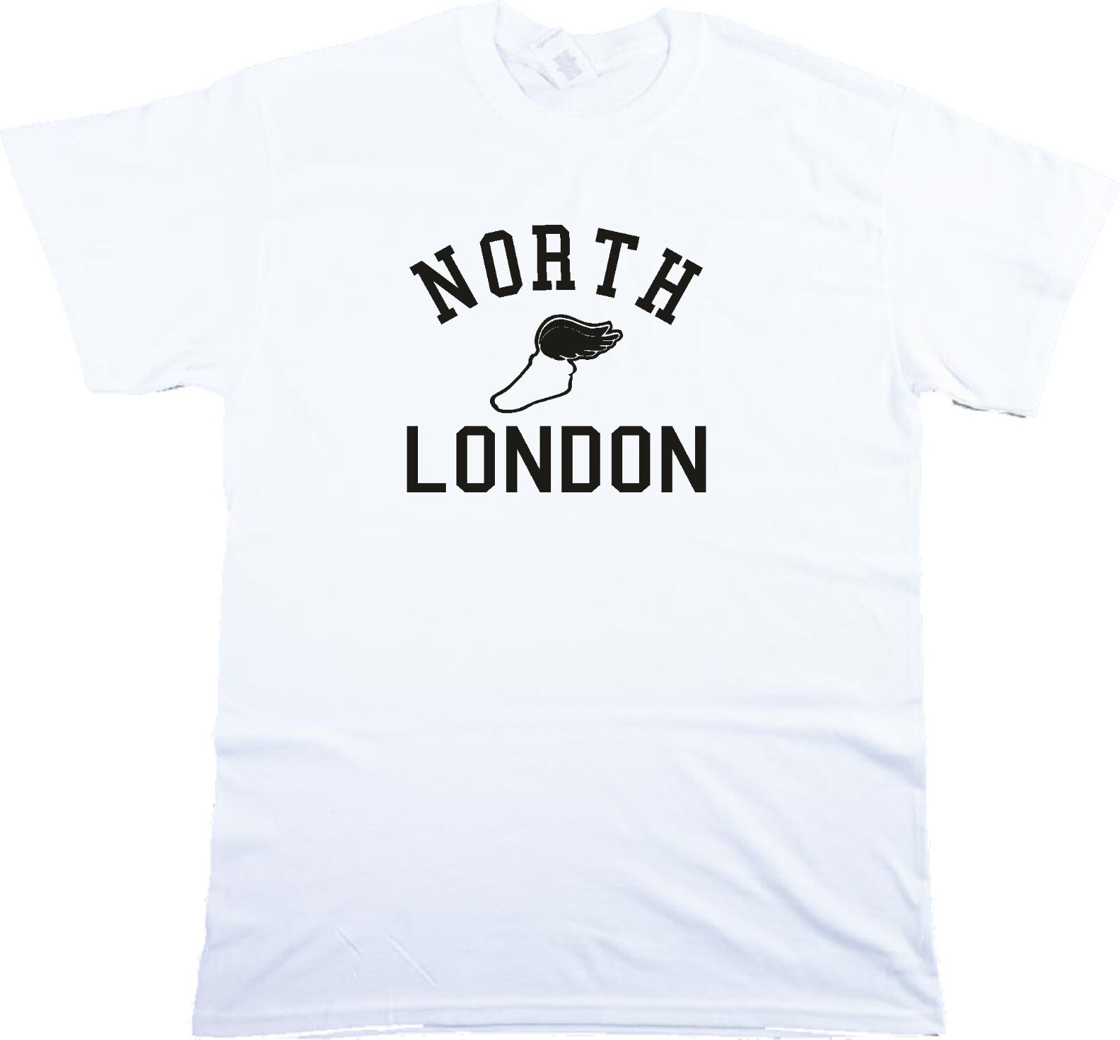 North London Retro Track T-Shirt – Running, College, Souvenir, Various Colours