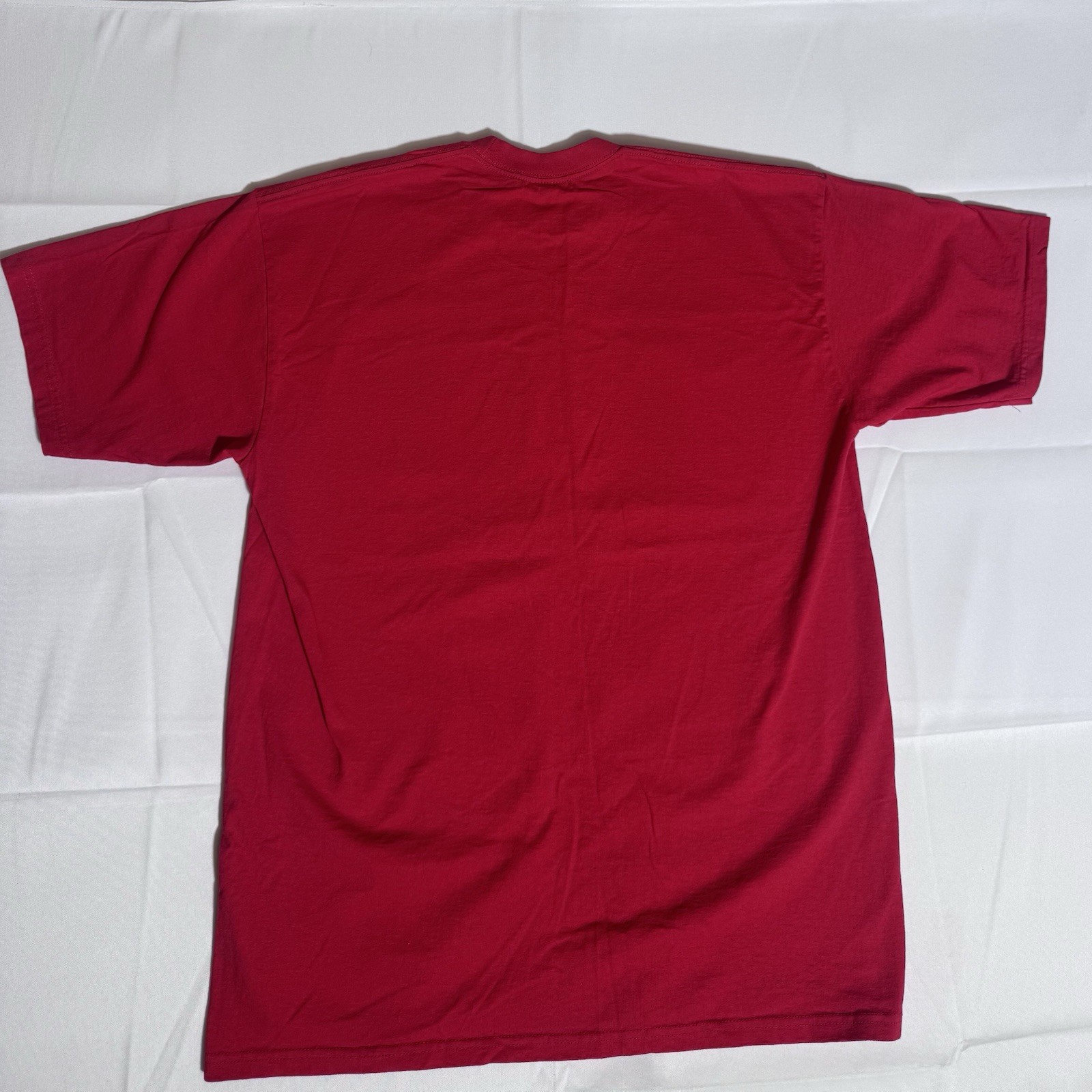 Pro Club T Shirt, RN#100418, Crew Neck, USA, All Cotton, Red, Male, 2XL