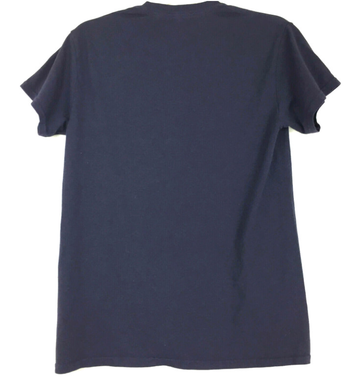 Cosmic Alien Space Graphic Tee Shirt Black Mens Small Purple Planets Astronomy