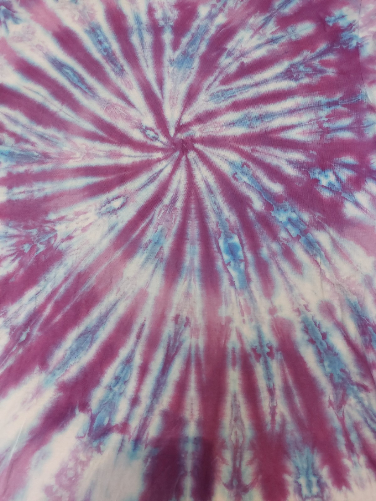 Purple & Lilac Pastel spiral festival tie dye t shirt top Long Sleeve size S-4XL