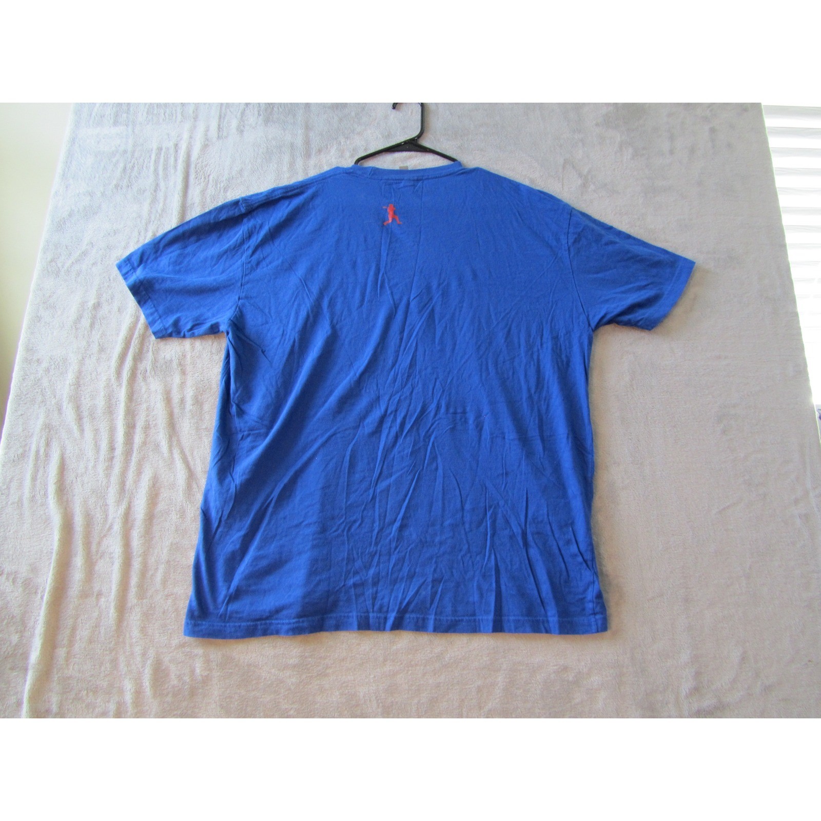 Next Level Apparel T-Shirt Mens XXL Blue Hank Aaron Quote Graphic Baseball
