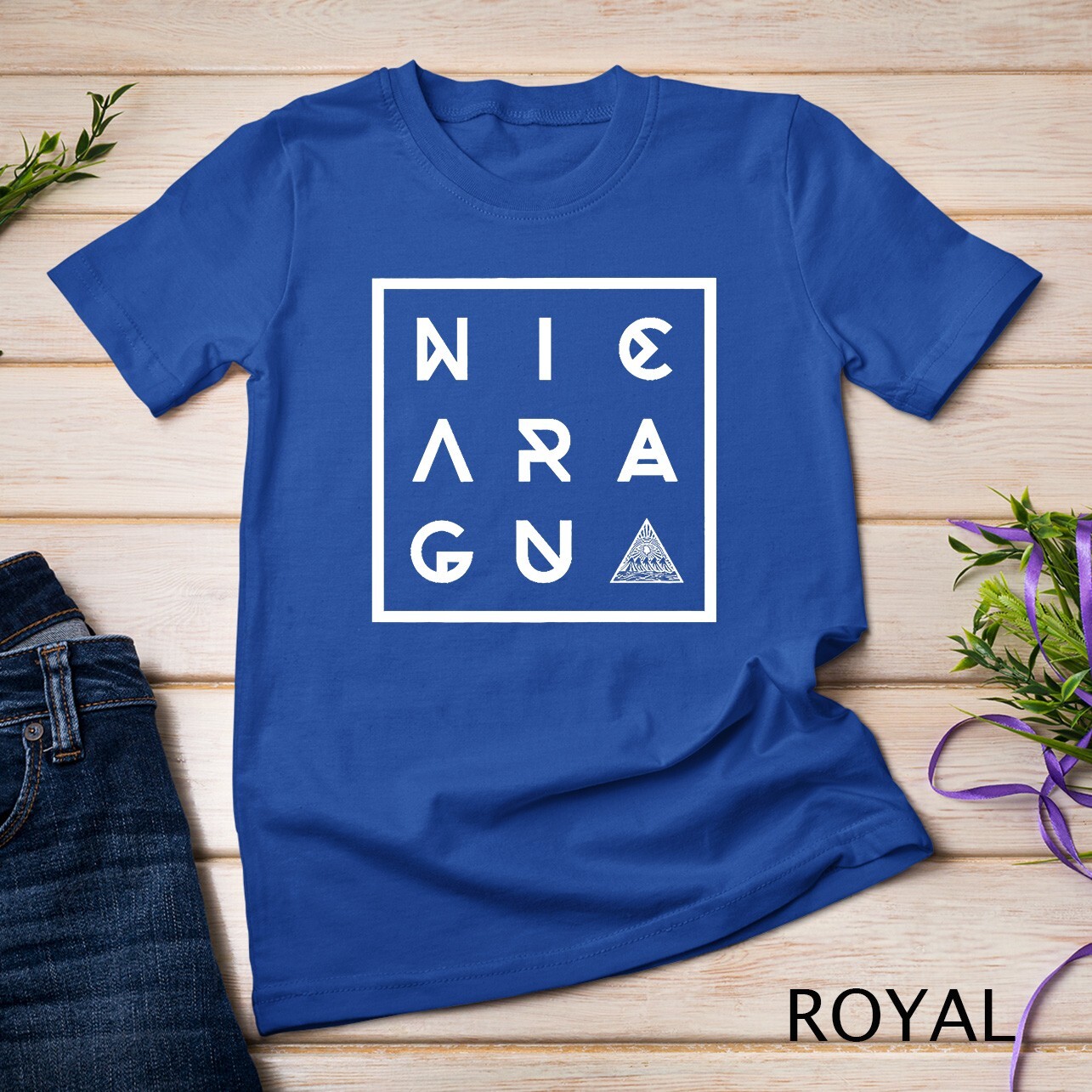 Geometric Nicaragua Premium T-Shirt Unisex T-shirt