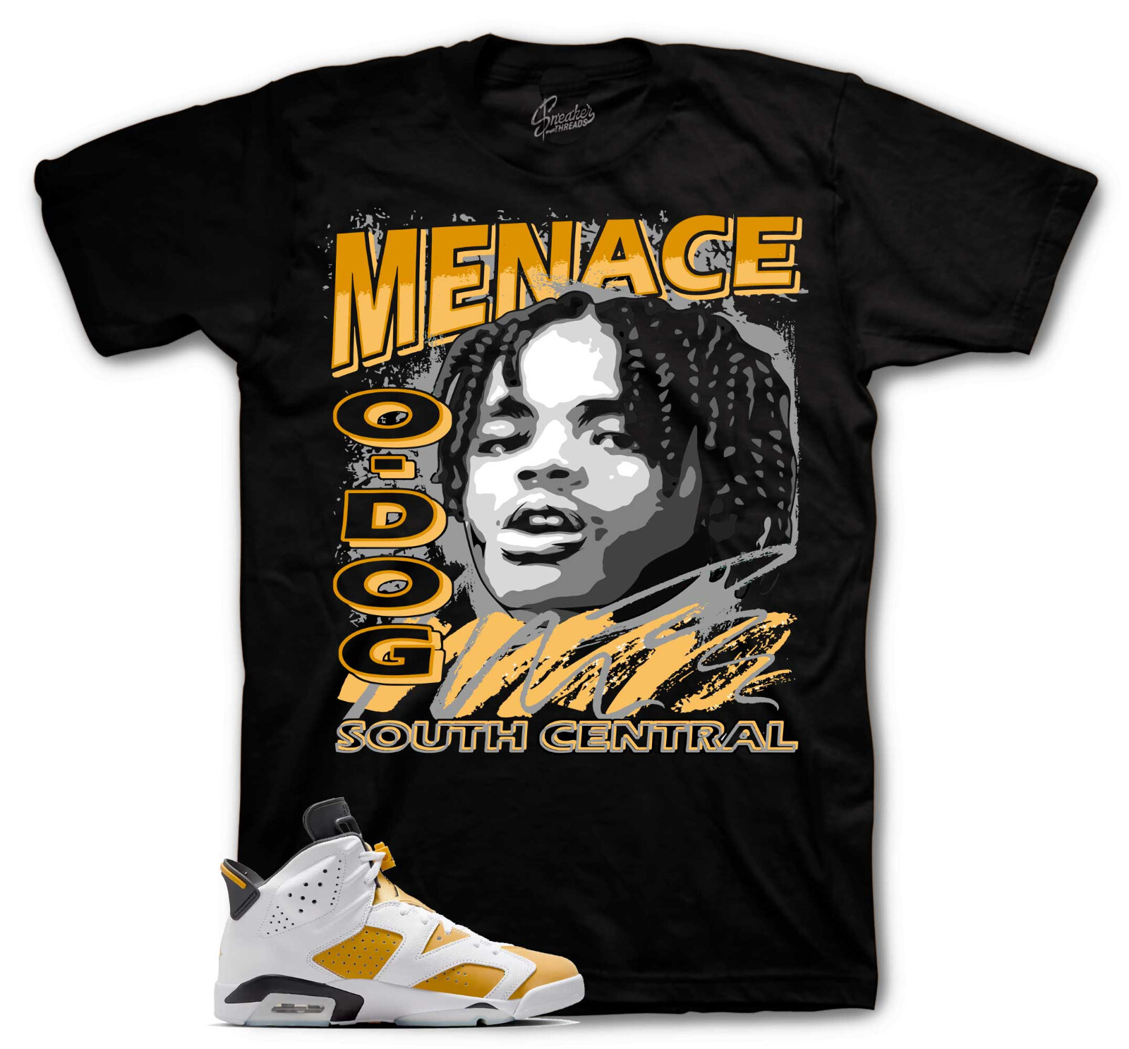 Shirt To Match Jordan 6 Yellow Ochre Shoes – Nineties Tee