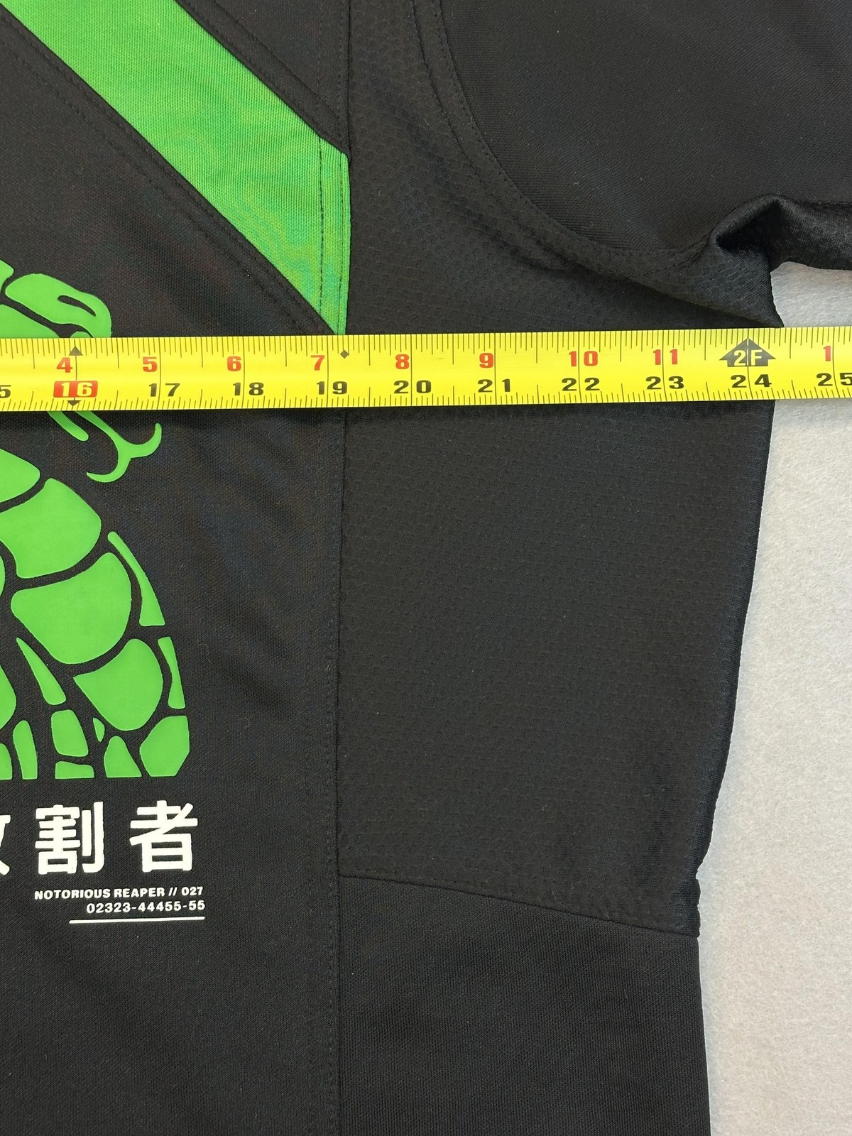 Destiny 2 Bungie Gambit Prime Notorious Invader Reaper Jersey Shirt Medium Green