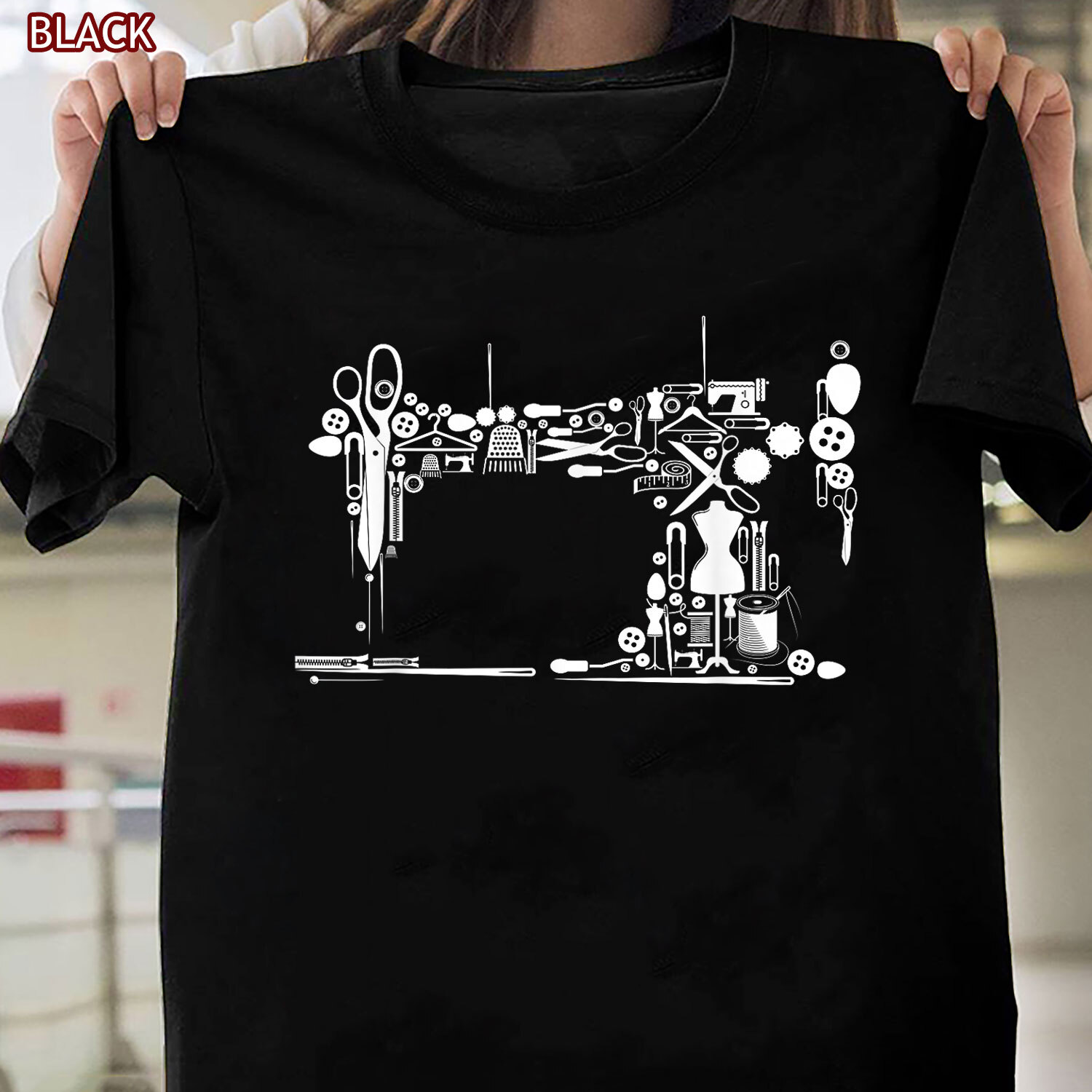 Sewing Quilting Machine Shirt Quilters Gift Perfect for Sewing Lover Enthusiasts