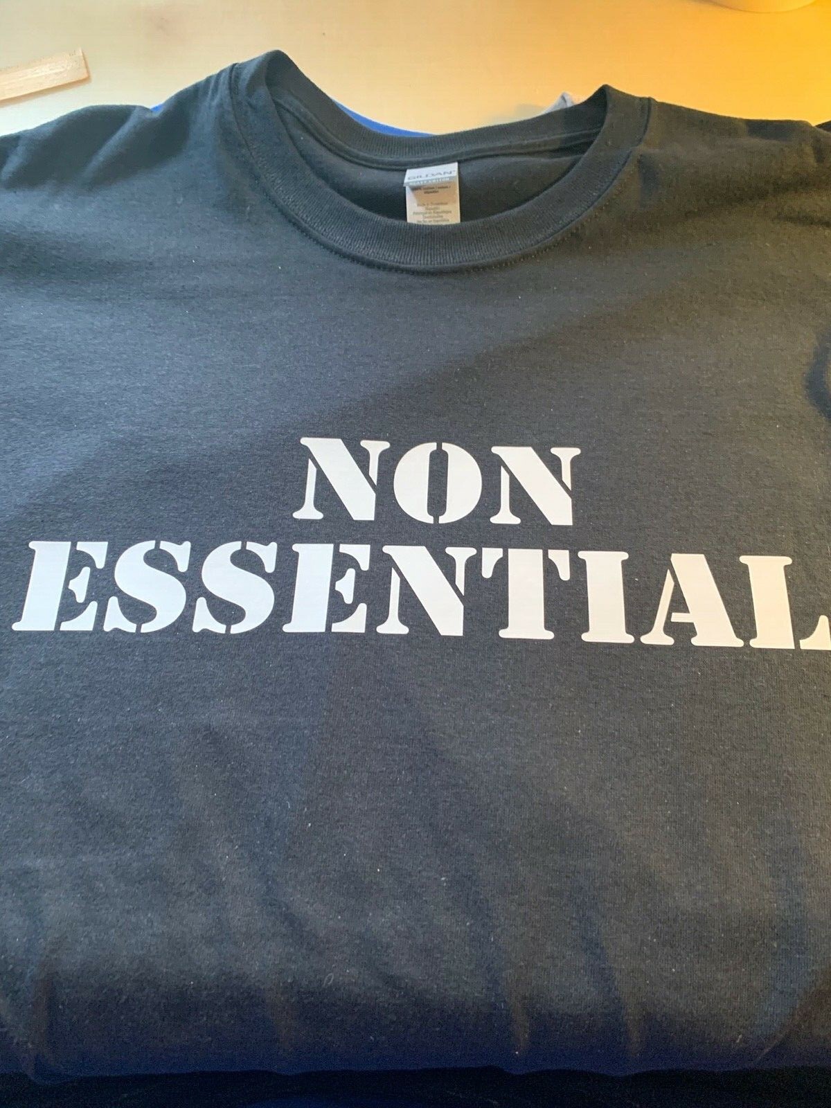 shirt NON Essential 5 sizes 14 colors not I am i’m custom made stay exempt virus