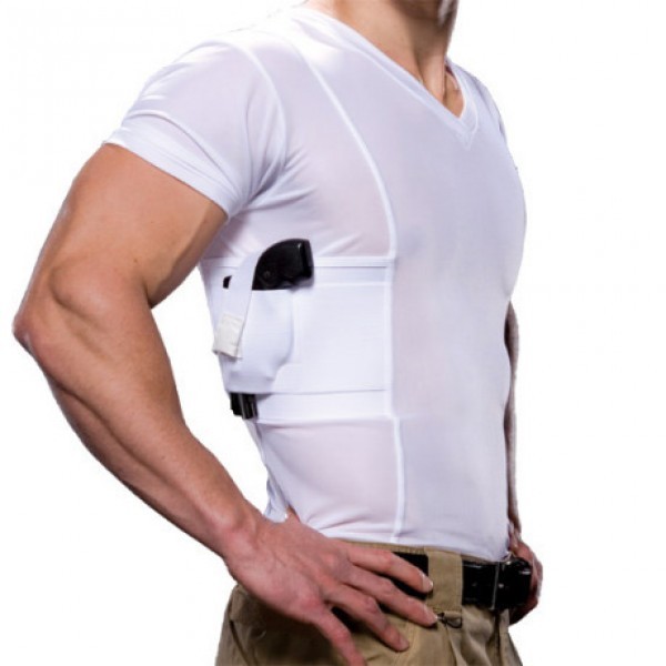 Men’s Concealed Carry V-Neck Tee