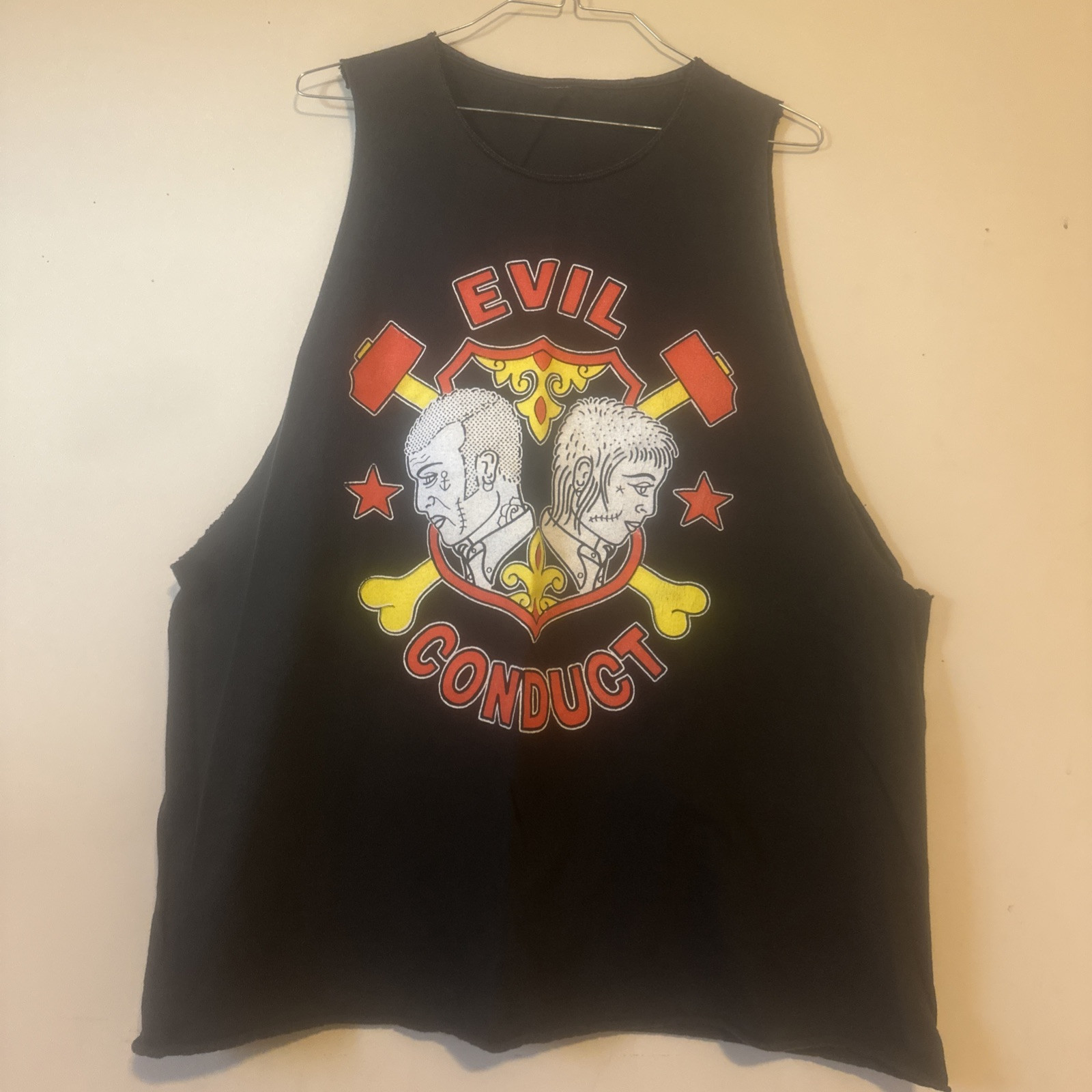 Evil Conduct Shirt Old Firm Lions Law Agnostic Front The Warriors Rancid NYHC XL