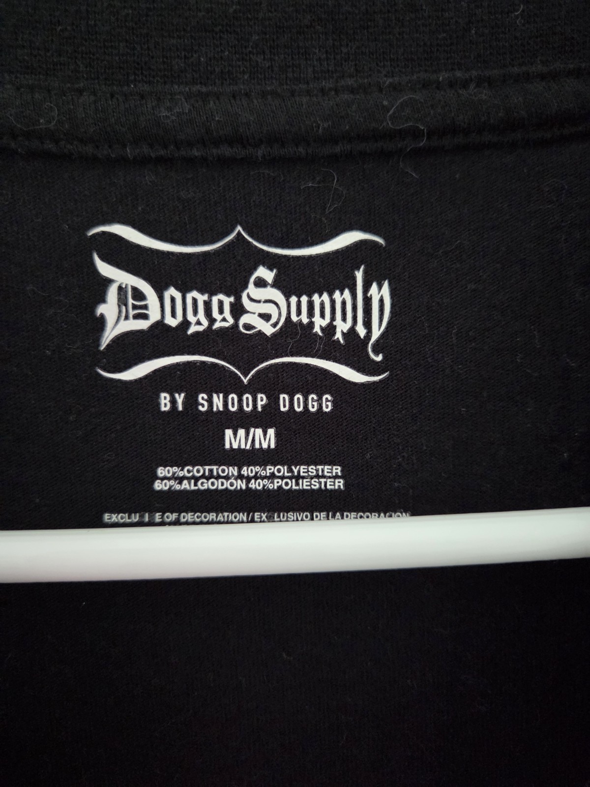 Dogg Supply by Snoop Dogg Graphic T Shirt Black Camo Print Men’s Medium M