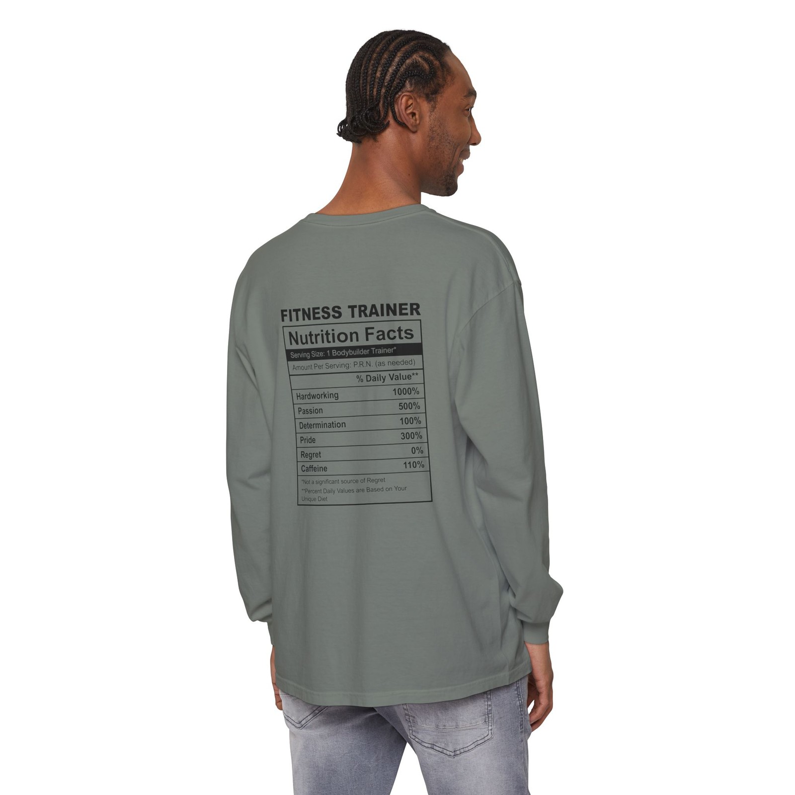 Fitness Trainer Unisex Long Sleeve T-Shirt | Workout Top | Gym Apparel