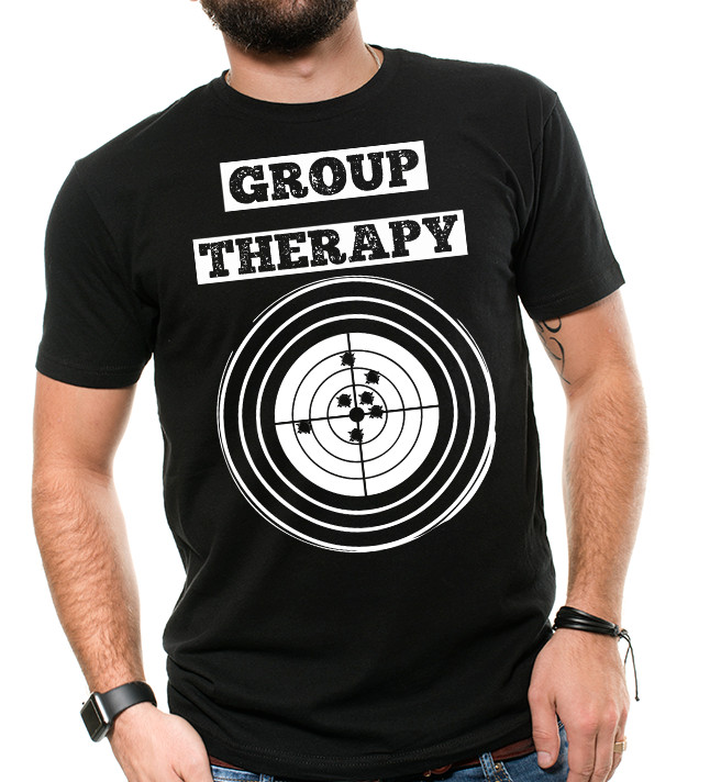 Group Therapy T Shirt 2nd Amendment Gun Laws Rights T-shirt Shooting Range Shirt