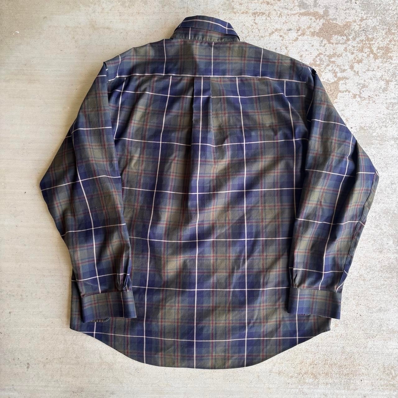 Brooks Brothers Regent L Green Plaid Non-Iron Supima Cotton Button Down Shirt