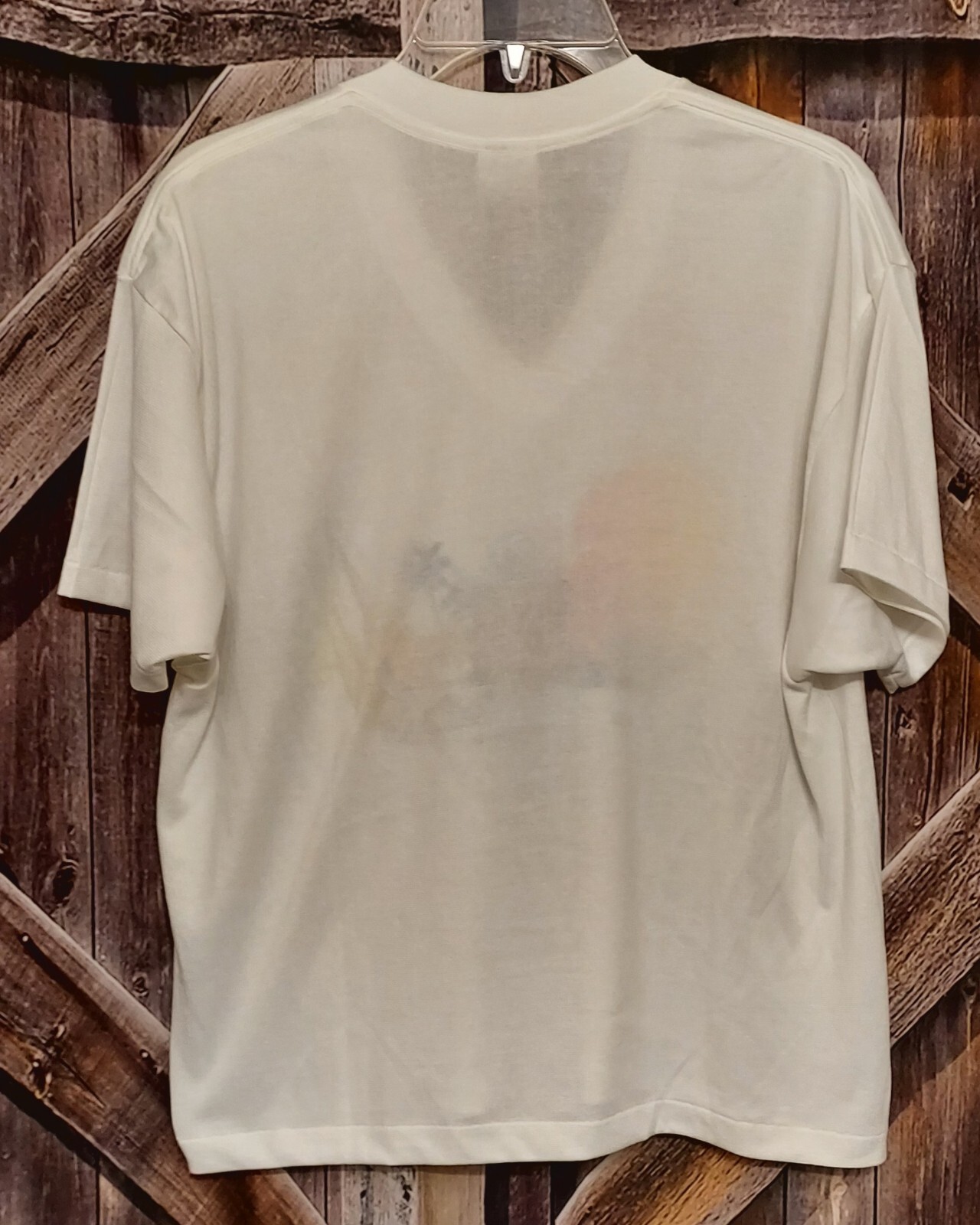 Vintage Golden Comfort White FLORIDA Tight Knit T-Shirt Adult XL