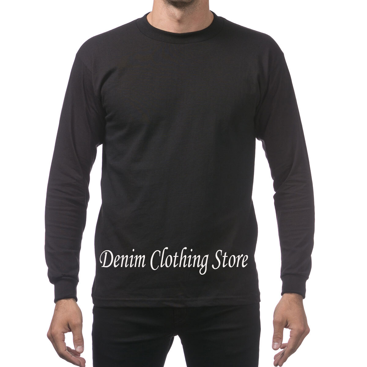 PRO CLUB MEN HEAVYWEIGHT SHIRT LONG SLEEVE PRO CLUB TEE ANY COLOR T-SHIRT S~7XL