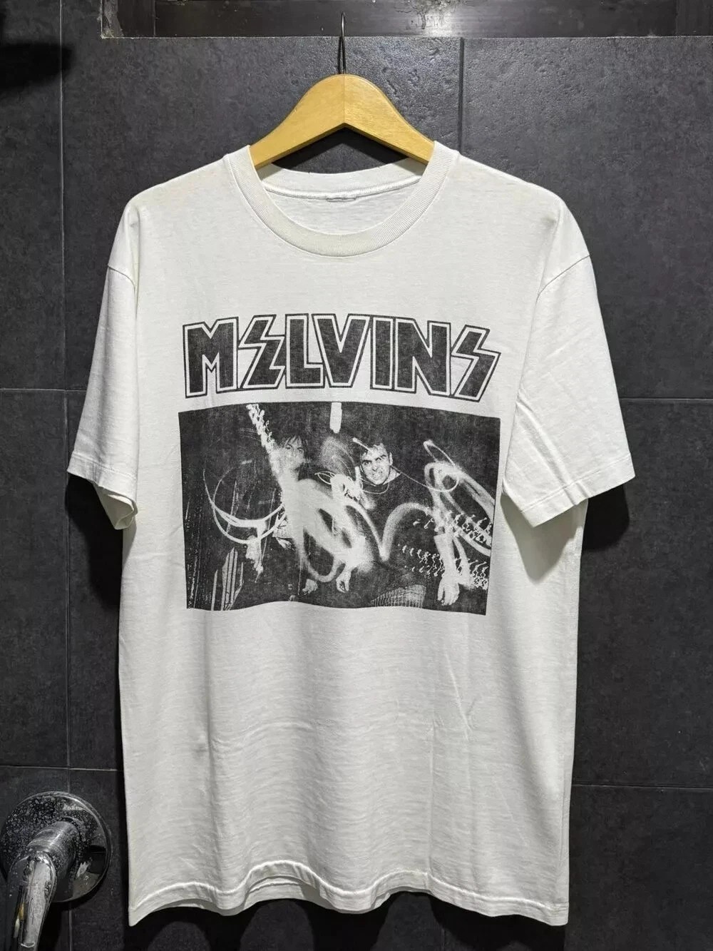 90s Melvins Band T-shirt Rare Design White Unisex Men Women S-5XL WA4740