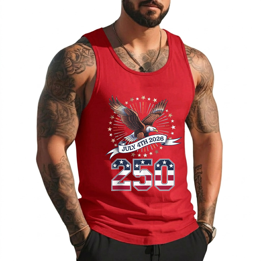 250th Anniversary Patriotic July 4th – USA 1776-2026 Tank Top