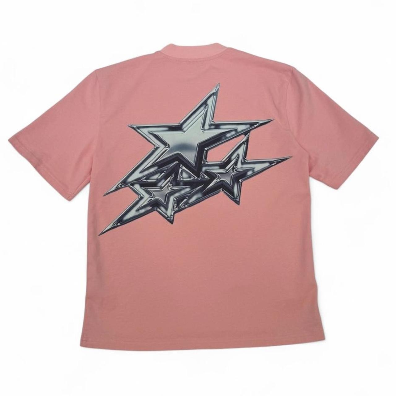 ROCKSTAAR Pink Premium Streetwear Tee 380 GSM Heavyweight Cotton Size L