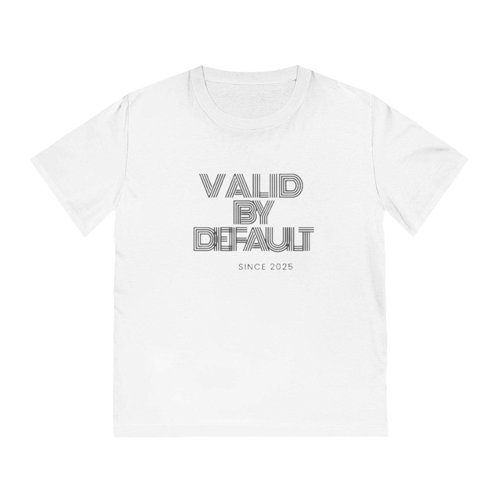 Valid By Default T-Shirt- White