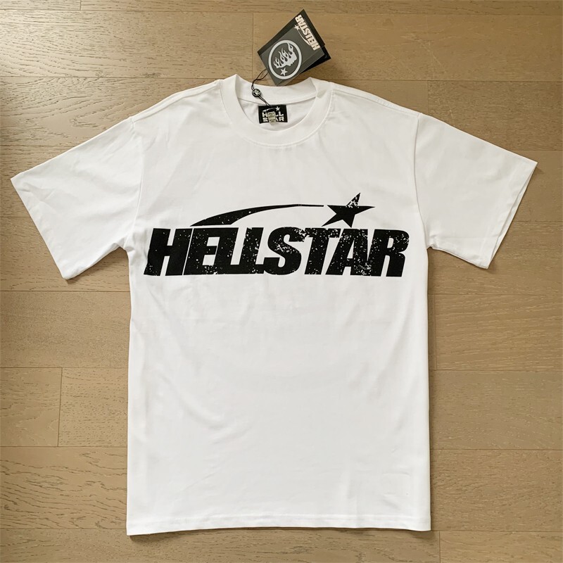 NEW Hell Studios Star Gel Sport Logo tee Men’s Cotton Short sleeved T-shirt